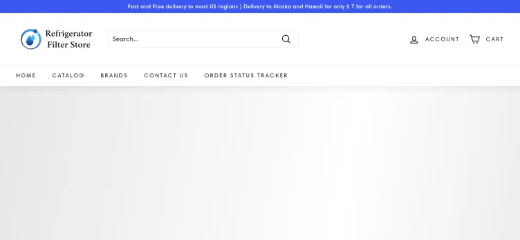 Screenshot Refrigerator Filter Store