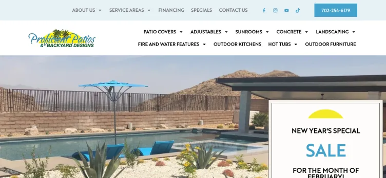 Screenshot Proficient Patios & Backyard Designs