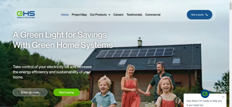 Screenshot Green Home Systems