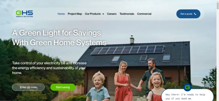 Screenshot Green Home Systems