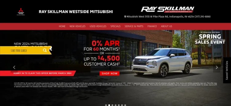 Screenshot Ray Skillman Westside Imports