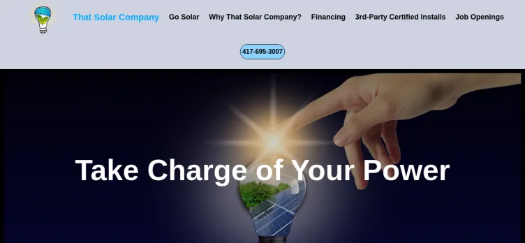 Screenshot That Solar Company