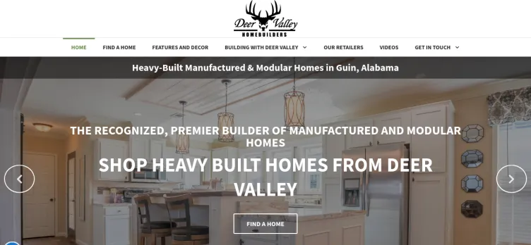 Screenshot Deer Valley Homebuilders