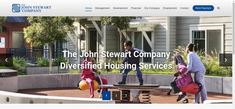 Screenshot John Stewart Company