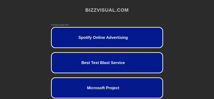 Screenshot BizzVisual