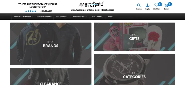 Screenshot Merchoid