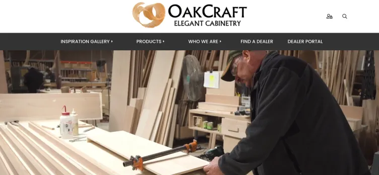 Screenshot OakCraft Elegant Cabinetry