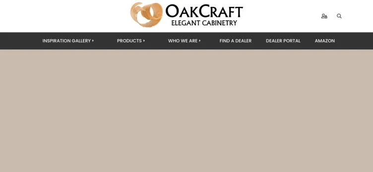 Screenshot OakCraft Elegant Cabinetry