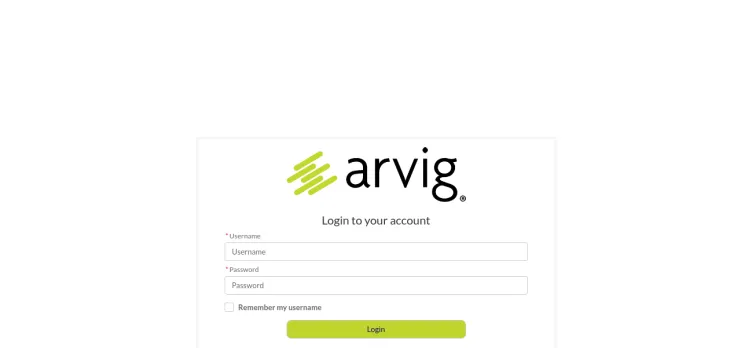 Screenshot Arvig