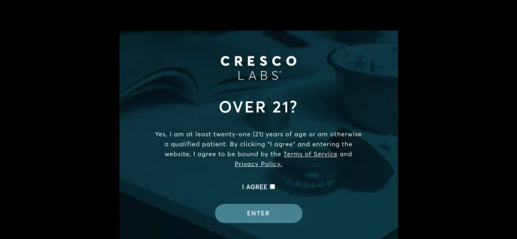 Screenshot Cresco Labs