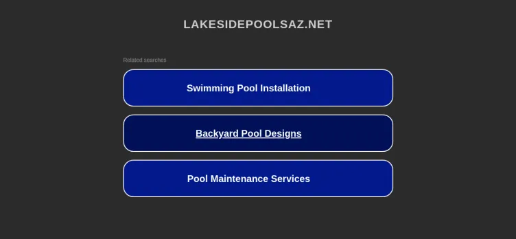 Screenshot Lakeside Pools