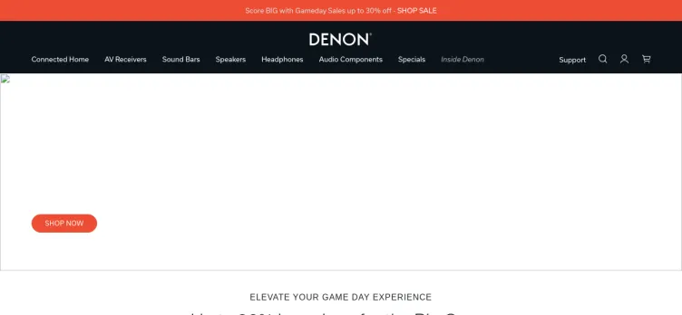 Screenshot Denon