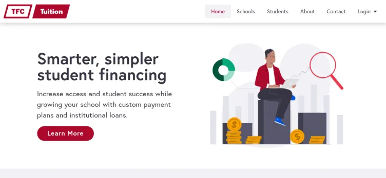 Screenshot TFC Tuition Financing