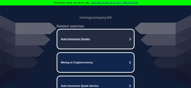 Screenshot Mining Company