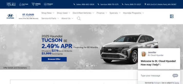 Screenshot St. Cloud Hyundai