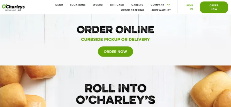 Screenshot O'Charley's