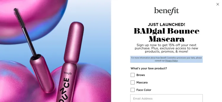 Screenshot Benefit Cosmetics