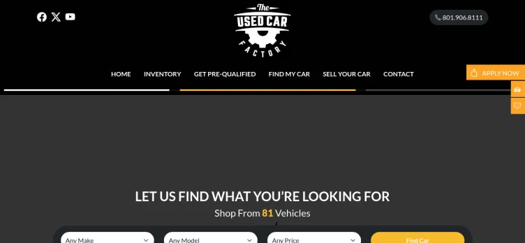 Screenshot The Used Car Factory