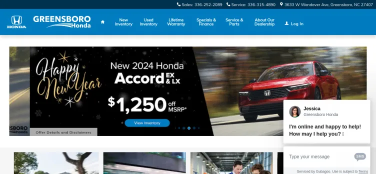 Screenshot Crown Honda