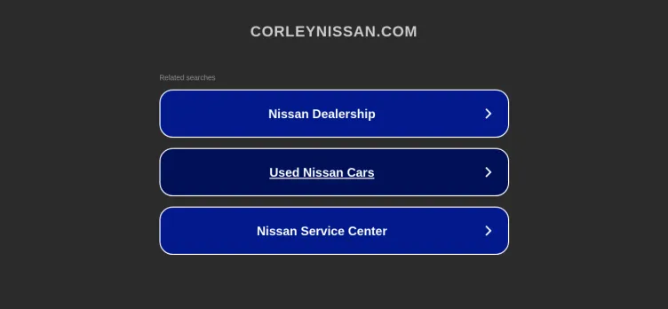 Screenshot Ed Corley Nissan