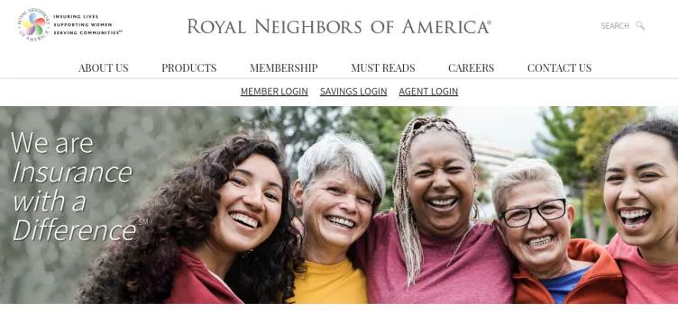 Screenshot Royal Neighbors of America