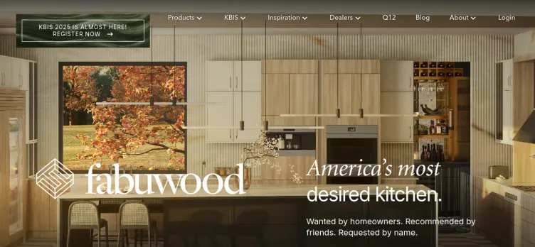 Screenshot Fabuwood Cabinetry