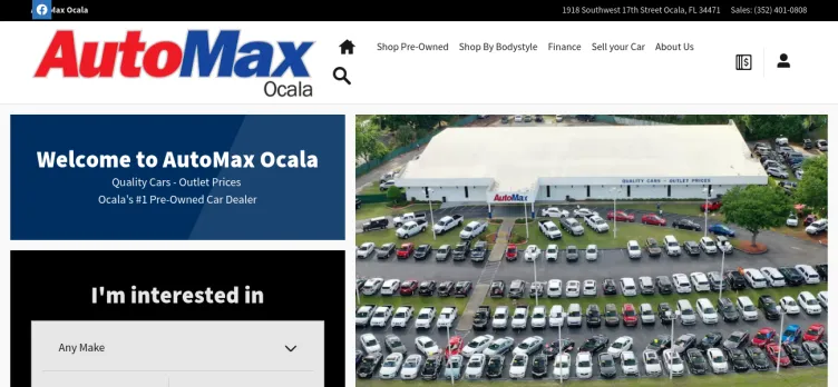 Screenshot AutoMax Ocala