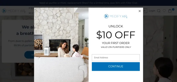 Screenshot Medify Air