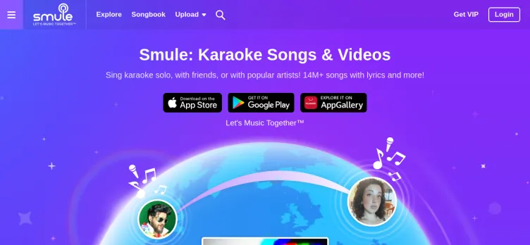 Screenshot Smule