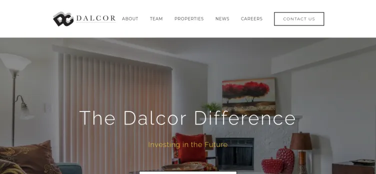 Screenshot Dalcor Companies