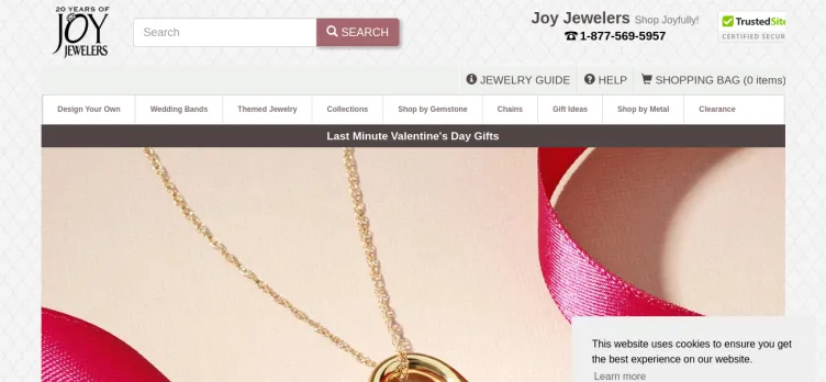 Screenshot Joy Jewelers