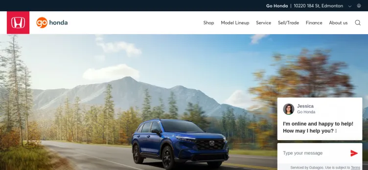 Screenshot GO Honda