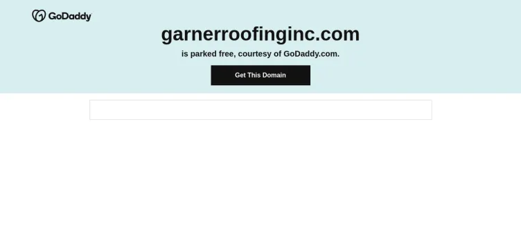 Screenshot Garner Roofing