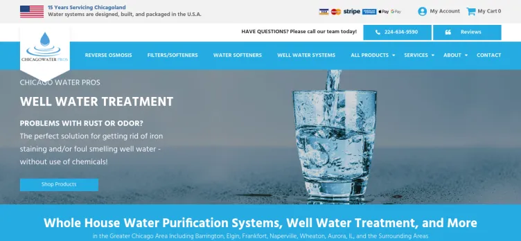 Screenshot Chicago Water Pros