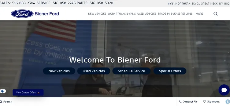 Screenshot Biener Ford