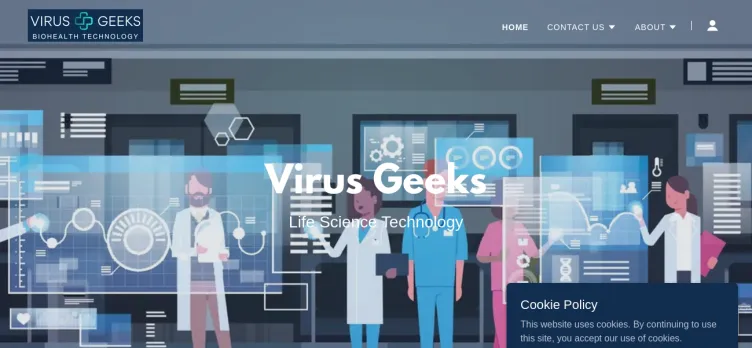 Screenshot Virus Geeks