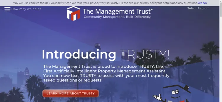 Screenshot The Management Trust - Transpacific