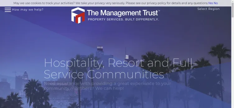 Screenshot The Management Trust - Transpacific