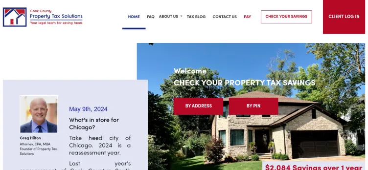 Screenshot Property Tax Solutions