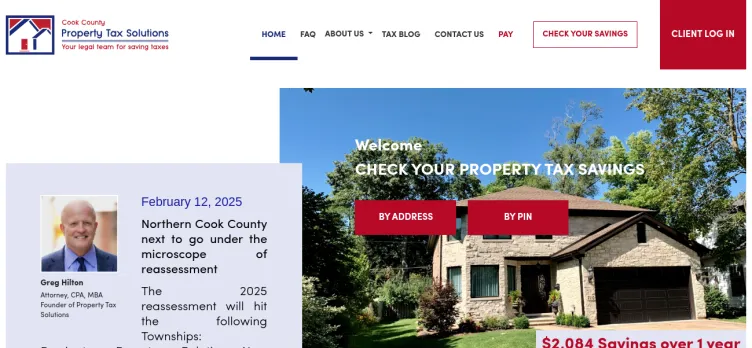 Screenshot Property Tax Solutions