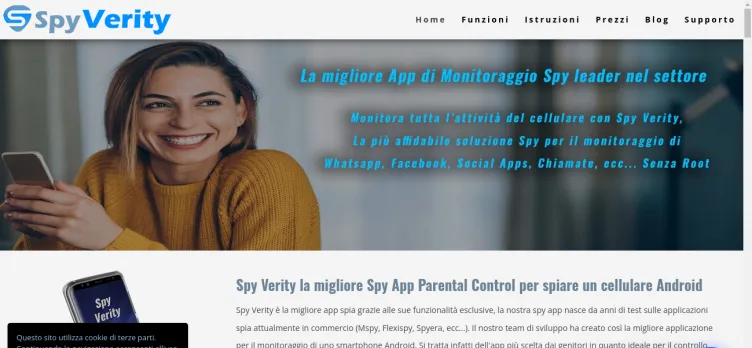 Screenshot Spy Verity