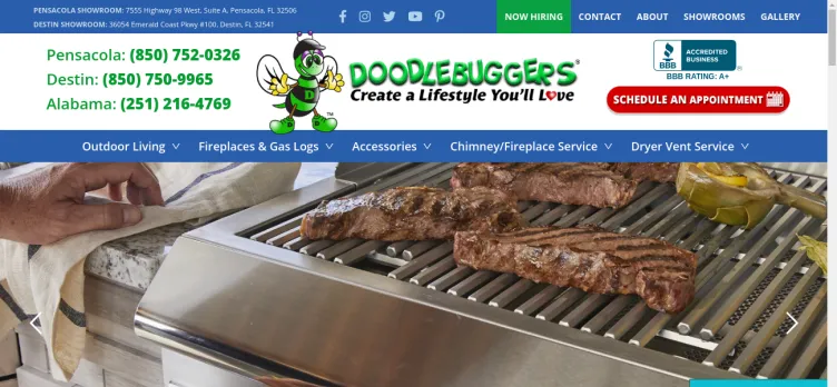Screenshot Doodlebuggers Fireplace, Grill & Outdoor