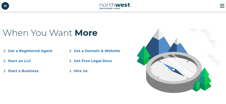 Screenshot Northwest Registered Agent