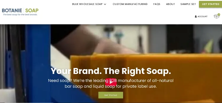 Screenshot Botanie Natural Soap