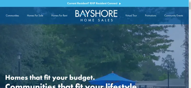 Screenshot Bayshorehomesales