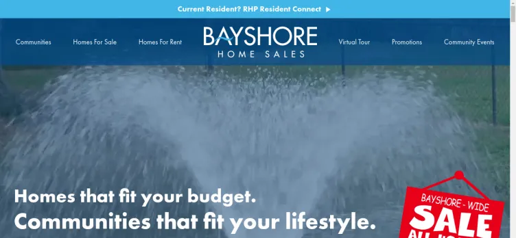 Screenshot Bayshorehomesales