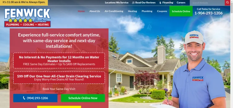 Screenshot Fenwick Home Services