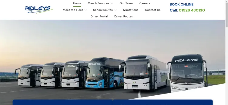 Screenshot Ridleys Coaches