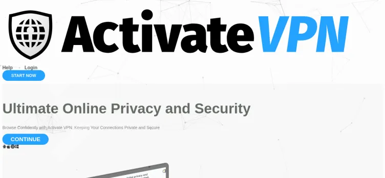 Screenshot Activate VPN