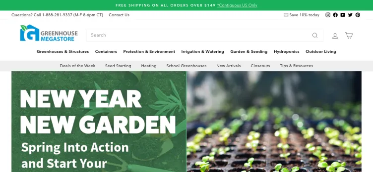 Screenshot International Greenhouse Contractors
